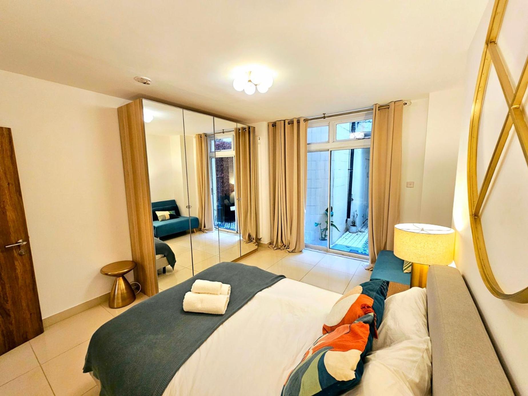 לונדון Modern Hyde Park Home With Private Entrance & Private Back Patio Near Bayswater & Paddington Stations מראה חיצוני תמונה
